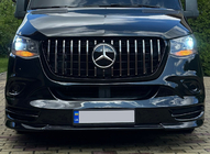 Mercedes Sprinter W907/W910 2018– Voorgrille Panamericana GT Chrome Premium V1 foto 8