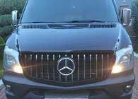 Mercedes Sprinter W906 2006–2018 Voorgrille GT Panamericana Chrome (2013-2018) foto 9