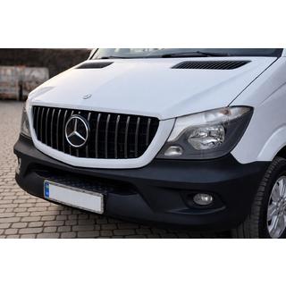 Voorgrille GT Panamericana Chrome (2013-2018) Mercedes Sprinter W906 2006–2018 foto 1
