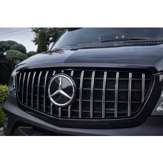 Voorgrille GT Panamericana Chrome (2013-2018) Mercedes Sprinter W906 2006–2018 foto 2