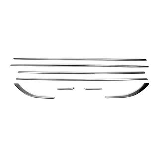 Onderste raamlijsten (8 stuks, RVS) Ford Fusion 2012–2020 foto 2