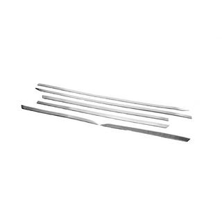Deurstrip set (6 stuks, RVS) foto 3