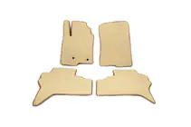 Mitsubishi Pajero Wagon III 1999–2006 EVA automatten (beige) foto 1