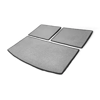 Kofferbakmat, 3-delig (EVA, grijs) (7-zits) foto 2