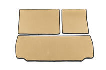Toyota Sequoia 2007–2022 Kofferbakmatten (EVA, beige) foto 1