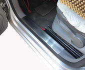 Volkswagen Caddy 2004–2010 Interieur dorpellijsten (zonder opschrift, RVS) foto 2