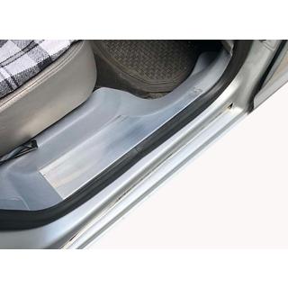 Interieur dorpellijsten (zonder opschrift, RVS) Volkswagen Caddy 2004–2010 foto 1
