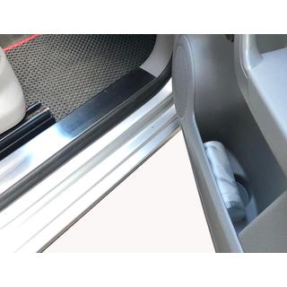 Interieur dorpellijsten (zonder opschrift, RVS) Volkswagen Caddy 2004–2010 foto 3