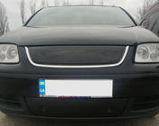 Volkswagen Caddy 2004–2010 Winterafdekking voor grille LIFE (bovenste) foto 1
