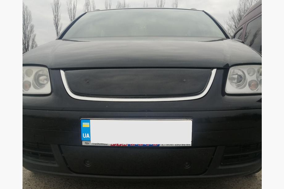 Volkswagen Caddy 2004–2010 Winterafdekking voor grille LIFE (bovenste) Image