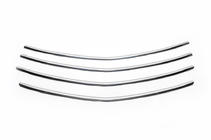 Opel Vivaro 2015–2019 Grillstrips Carmos (RVS) foto 2