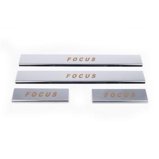 Carmos V1 instaplijsten (4 stuks, RVS) Ford Focus I 1998–2005 foto 2