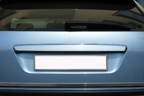 Ford Focus II 2005–2008 RVS sierlijst voor achterklep (HB) Carmos - Turks staal foto 3