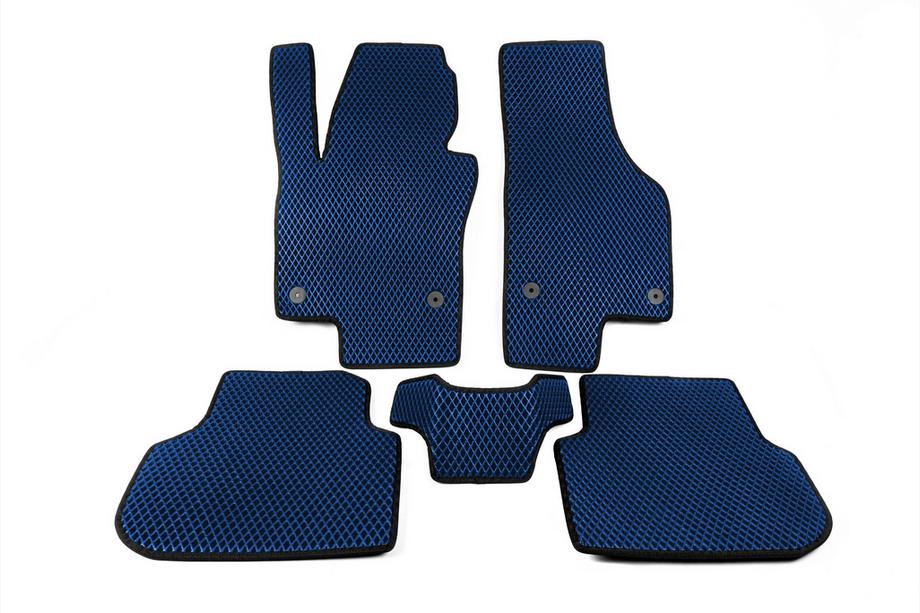 Volkswagen Jetta 2011–2018 EVA automatten (blauw) Foto 1