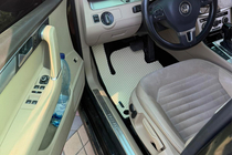 Volkswagen Passat B7 2012–2015 EVA automatten (EU, beige) foto 1