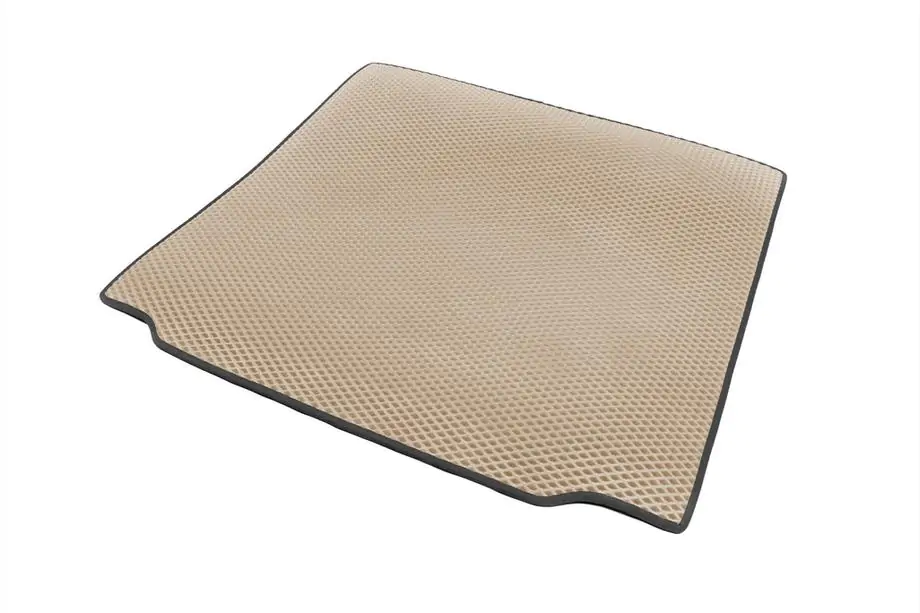 BMW 5 Serie F10/F11 2010–2016 Kofferbakmat EVA V1 (voor F11, beige) Foto 2