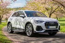 Audi Q3 2019–2025 Side steps Allmond Grey (set van 2, aluminium) foto 1