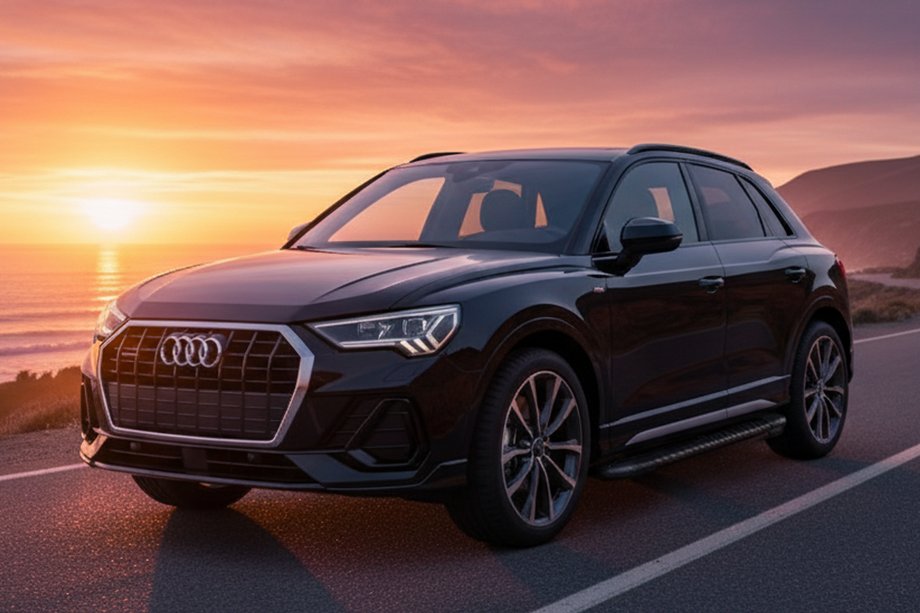 Audi Q3 2019–2025 Bosphore Black zijtreden (2 stuks, aluminium) Image