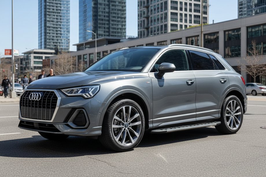 Audi Q3 2019–2025 Duru side steps (2 stuks, aluminium) Image
