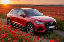 Audi Q3 2019–2025 Side steps Maya Red (2 stuks, aluminium) foto 1