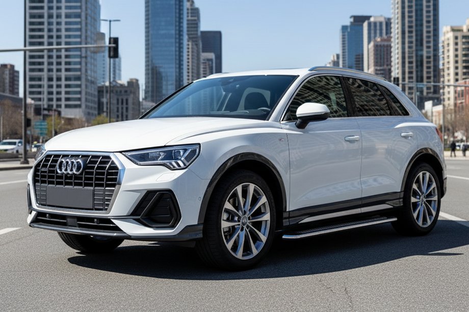 Audi Q3 2019–2025 Side steps Maydos V2 (2 stuks, aluminium) Image