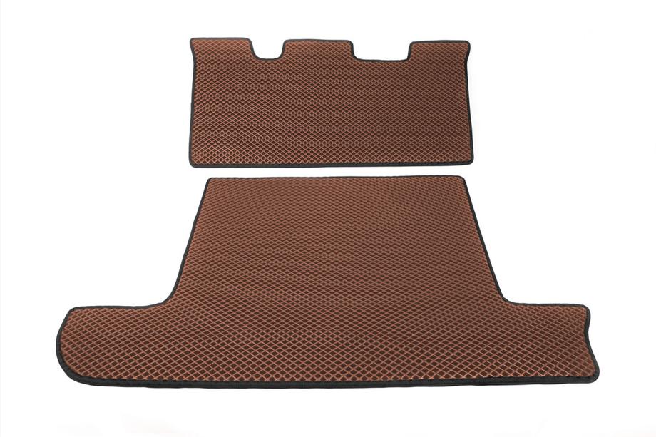Toyota Land Cruiser 100 1998–2007 Kofferbakmat 2 stuks Baksteen (EVA, 7 zitplaatsen) Image
