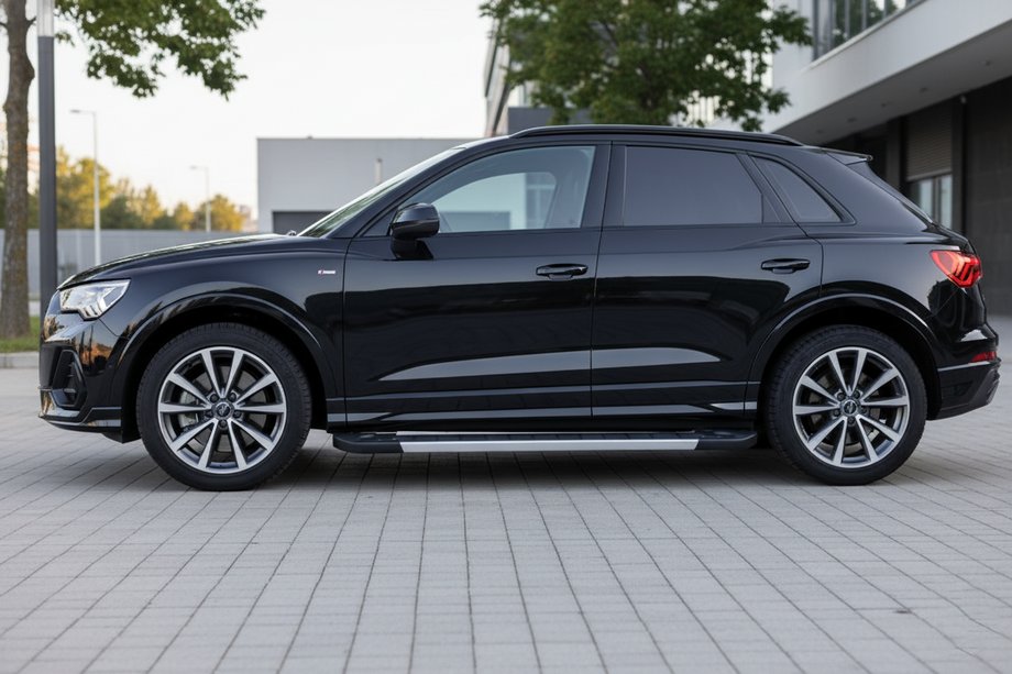 Audi Q3 2019–2025 RedLine side steps (2 st., aluminium) Image