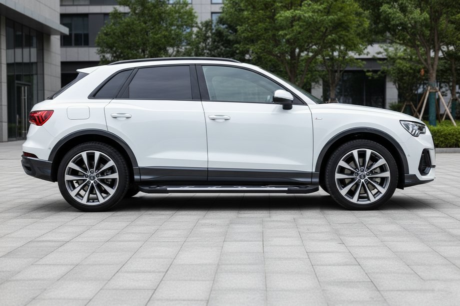 Audi Q3 2019–2025 Sunrise side steps (set van 2, aluminium) Image