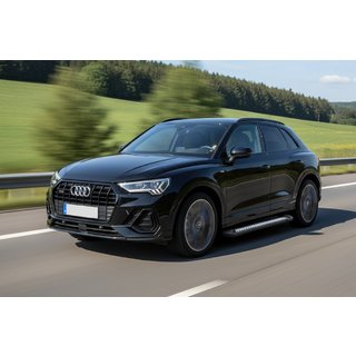Zijtreden Vision New Black (2 stuks, aluminium) Audi Q3 2019–2025 foto 1