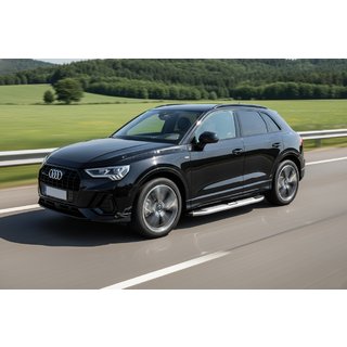 Mevsim Grey side steps (2 stuks, aluminium) Audi Q3 2019–2025 foto 1
