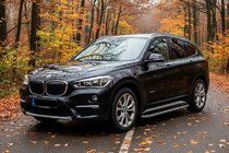 BMW X1 F48 2015–2022 Side steps Tayga Grey (2 stuks, aluminium) foto 1