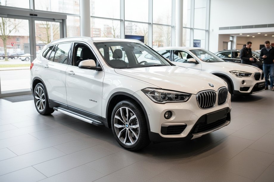 BMW X1 F48 2015–2022 Zijdrempels Vision New Grey (set van 2, aluminium) Image