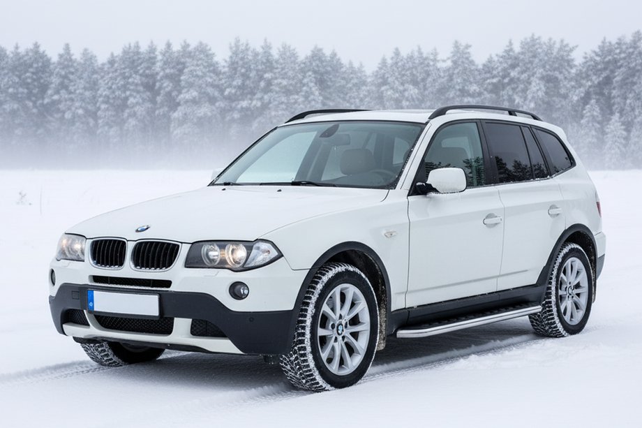 BMW X3 E83 2003–2010 Maydos V1 zijtreden (2 stuks, aluminium) Image