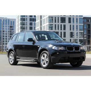 Side steps Line (2 stuks, aluminium) BMW X3 E83 2003–2010 foto 1
