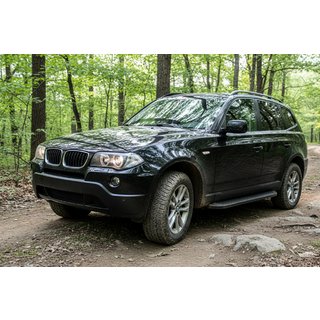 Tayga Black zijtreden (set van 2, aluminium) BMW X3 E83 2003–2010 foto 1