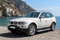 BMW X3 E83 2003–2010 Side steps Tayga V2 (2 stuks, aluminium) foto 1