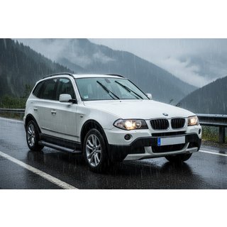 Zijtreden Vision New Black (2 stuks, aluminium) BMW X3 E83 2003–2010 foto 1