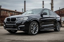 BMW X4 F26 2014–2018 Bosphore Black zijtreden (2 stuks, aluminium) foto 1