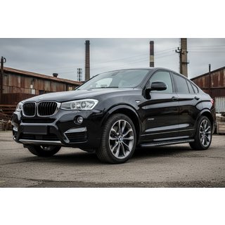 Bosphore Black zijtreden (2 stuks, aluminium) BMW X4 F26 2014–2018 foto 1
