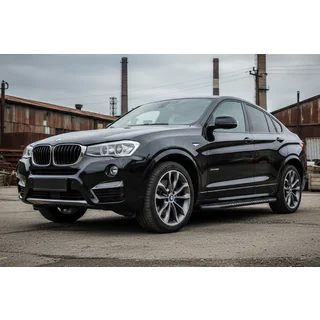 Bosphore Black zijtreden (2 stuks, aluminium) BMW X4 F26 2014–2018 foto 1