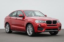 BMW X4 F26 2014–2018 Side steps Maya Red (2 stuks, aluminium) foto 1