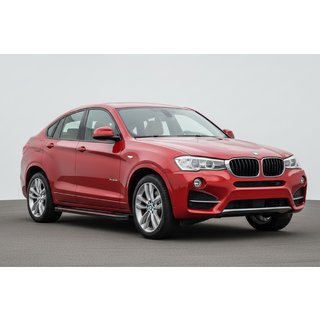 Side steps Maya Red (2 stuks, aluminium) BMW X4 F26 2014–2018 foto 1