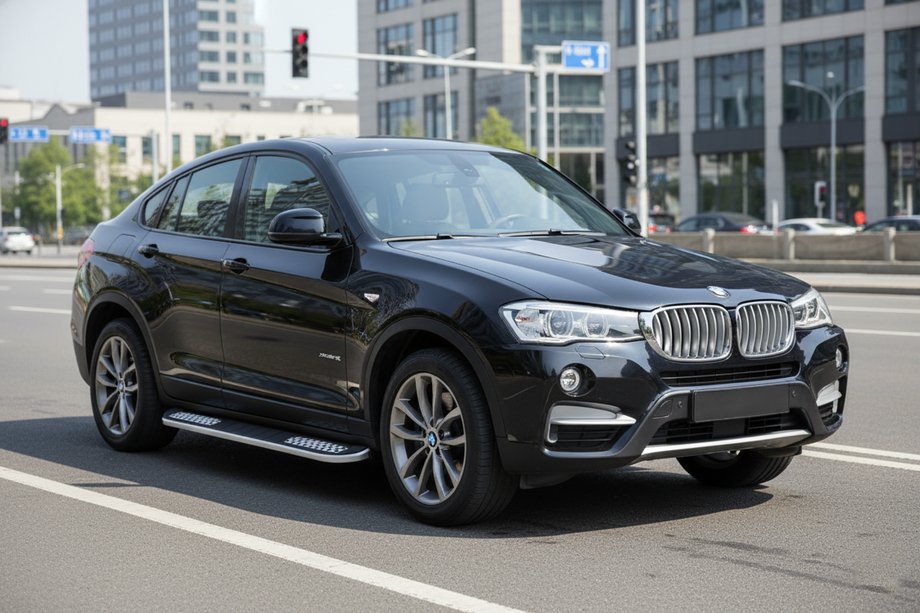BMW X4 F26 2014–2018 Side steps Tayga V2 (2 stuks, aluminium) Image
