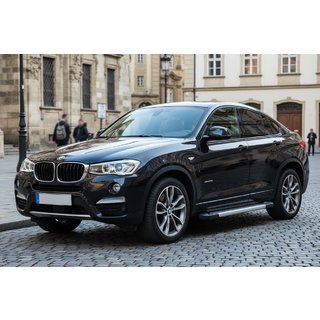 Zijdrempels Vision New Grey (set van 2, aluminium) BMW X4 F26 2014–2018 foto 1
