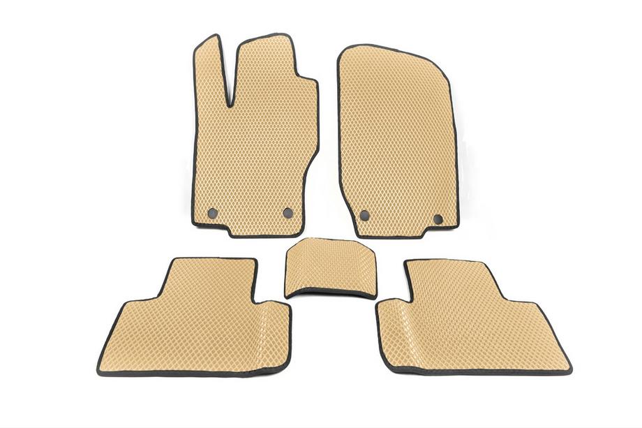 Mercedes GL-klasse X164 2006–2012 EVA automatten (5 zitplaatsen, beige) Image