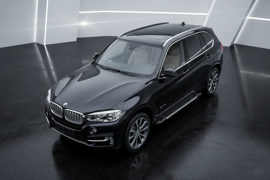 BMW X5 F15 2013–2018 RedLine side steps (2 st., aluminium) Image