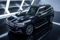 BMW X5 F15 2013–2018 Side steps Tayga Grey (2 stuks, aluminium) foto 1