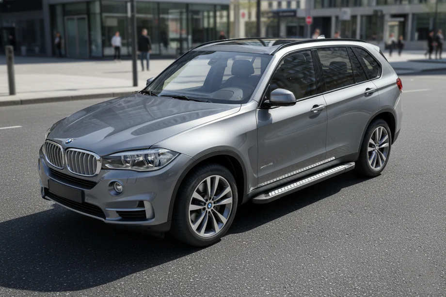 BMW X5 F15 2013–2018 Zijtreden Vision New Black (2 stuks, aluminium) Image