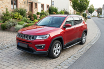 Jeep Compass 2016– Duru side steps (2 stuks, aluminium) foto 1