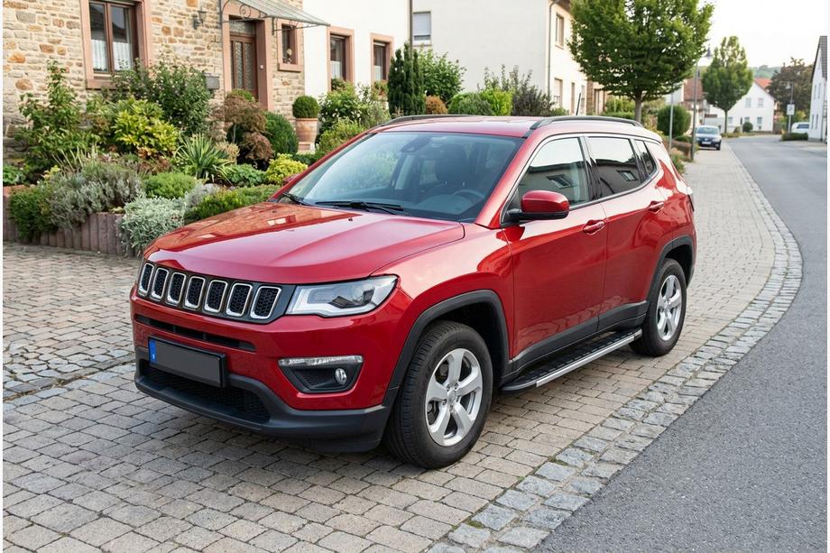 Jeep Compass 2016– Duru side steps (2 stuks, aluminium) Image